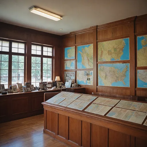 How to easily obtain maps at the tourist office for seamless travel planning